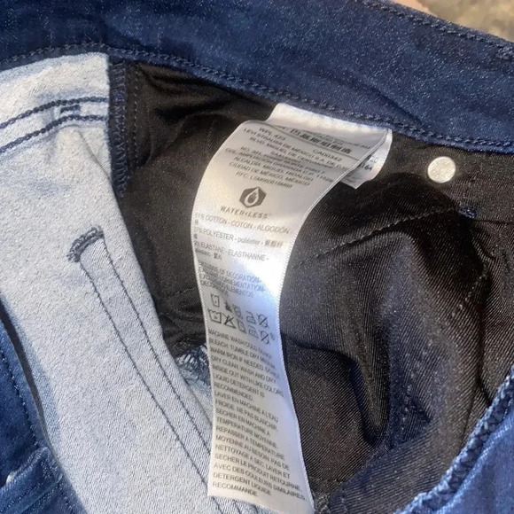 Levi’s strauss signature dark blue wash high  waisted super skinny jeans - Picture 13 of 15